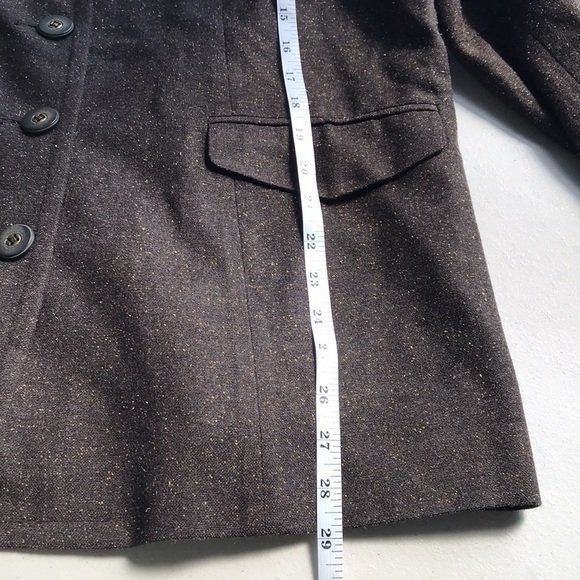 ADDITION Elle wool blend matching blazer midi skirt set tweed size 16 - Picture 7 of 14